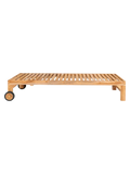 Andorra Sonnenliege Teak, natur Sonnenliege Living Nordic