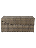 Split Sonnenliege Kubu-Rattan, grau Sonnenliege Living Nordic