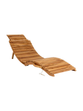 Arrieta Sonnenliege Teak, natur Sonnenliege Living Nordic