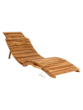 Arrieta Sonnenliege Teak, natur Sonnenliege Living Nordic