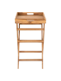 Ronda Tablett-Tisch Teak, natur Beistelltisch Living Nordic