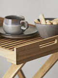 Ronda Tablett-Tisch Teak, natur Beistelltisch Living Nordic