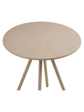 Barletta Bistrotisch Polypropylen/Stahl, taupe Bistrotisch Living Nordic