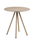 Barletta Bistrotisch Polypropylen/Stahl, taupe Bistrotisch Living Nordic
