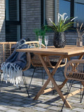 Oviedo Esstisch Teak, natur Esstisch Living Nordic