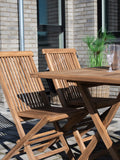 Oviedo Esstisch Teak, natur Esstisch Living Nordic