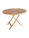 Oviedo Esstisch Teak, natur Esstisch Living Nordic Ø100x75 cm