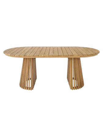 Berja Esstisch Teak, natur Esstisch Living Nordic