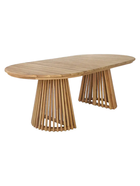Berja Esstisch Teak, natur Esstisch Living Nordic