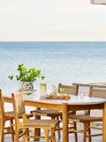 Terracina Esstisch Akazienholz/Terrazzo, natur Esstisch Living Nordic