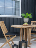 Huelva Balkontisch Teak, natur Balkontisch Living Nordic