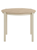 Abela Esstisch Aluminium, Holzimitat, sand, natur Esstisch Living Nordic