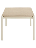 Abela Esstisch Aluminium, Holzimitat, sand, natur Esstisch Living Nordic