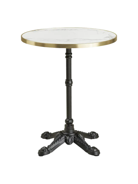 Bistrotisch Marmor-Optik Bistrotisch Living Nordic