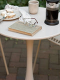 Meira Bistrotisch Stahl, taupe Bistrotisch Living Nordic