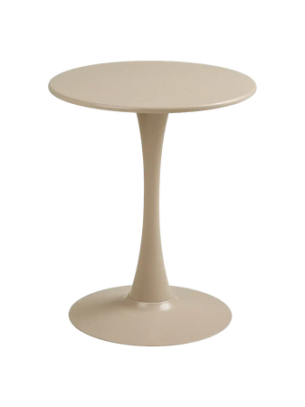 Meira Bistrotisch Stahl, taupe Bistrotisch Living Nordic