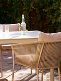 Alcudia Esstisch Aluminium/Keramik, sand Esstisch Living Nordic