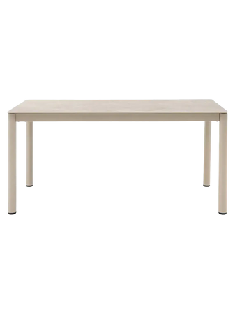 Alcudia Esstisch Aluminium/Keramik, sand Esstisch Living Nordic