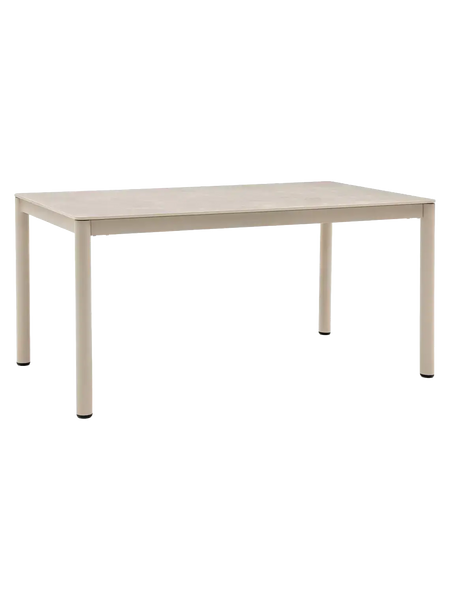 Alcudia Esstisch Aluminium/Keramik, sand Esstisch Living Nordic
