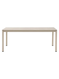Alcudia Esstisch Aluminium/Keramik, sand Esstisch Living Nordic 90x200x74 cm