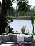 Calvi Lounge-Set Polyrattan, Kubu-grau Gartenmöbel-Set Living Nordic