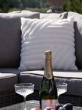 Calvi Lounge-Set Polyrattan, Kubu-grau Gartenmöbel-Set Living Nordic