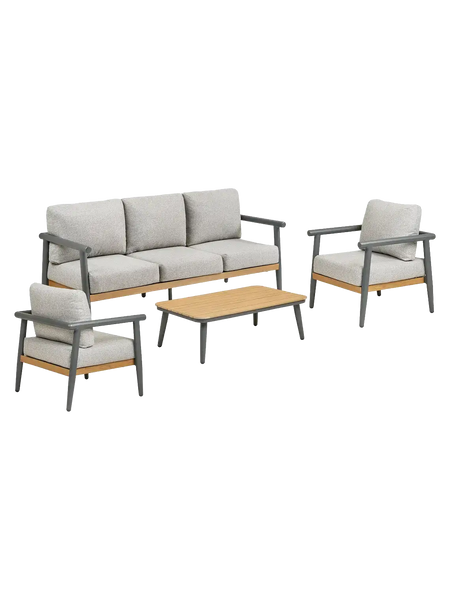 Comillas Lounge-Set Gartenmöbel-Set Living Nordic
