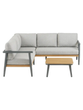 Comillas Lounge-Set Gartenmöbel-Set Living Nordic