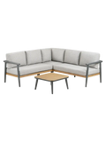 Comillas Lounge-Set Gartenmöbel-Set Living Nordic 200/69x73/69x65/34 cm