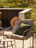 Nilo Lounge-Set Stahl Gartenmöbel-Set Living Nordic