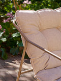 Nilo Lounge-Set Stahl Gartenmöbel-Set Living Nordic