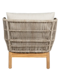 Terracina Sonnenliege Akazienholz, natur/beige Sonnenliege Living Nordic