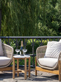 Terracina Gartenmöbel-Set Beistelltisch und 2 lounge chairs, Größe S Gartenmöbel-Set Living Nordic