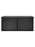 Dubrovnik Auflagenbox Kunststoff Auflagenbox Living Nordic 146,5x61x64,5 cm schwarz | | 490 L