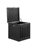 Sobra Auflagenbox Kunststoff, schwarz – 76 Liter Auflagenbox Living Nordic