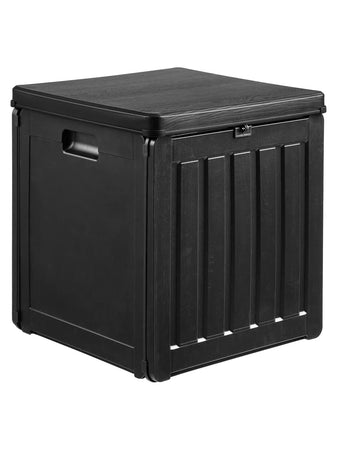 Sobra Auflagenbox Kunststoff, schwarz – 76 Liter Living Nordic