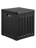 Sobra Auflagenbox Kunststoff, schwarz – 76 Liter Auflagenbox Living Nordic