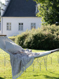 Edessa Hängematte Polyester/Baumwolle, larch, off-weiß Hängematte Living Nordic