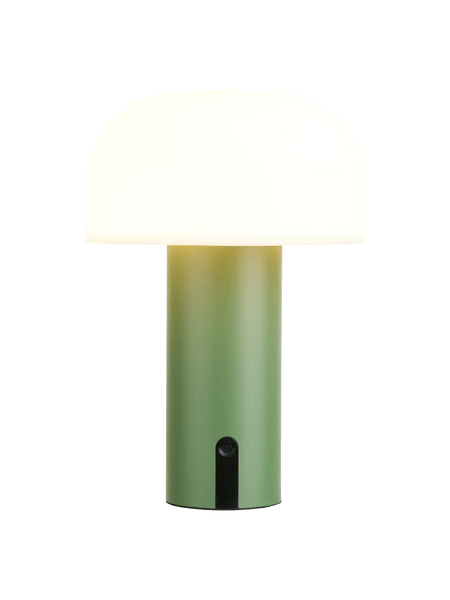 Soham LED-Leuchte weiß/grün, aufladbar Leuchte Living Nordic