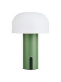 Soham LED-Leuchte weiß/grün, aufladbar Leuchte Living Nordic