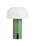 Soham LED-Leuchte weiß/grün, aufladbar Leuchte Living Nordic