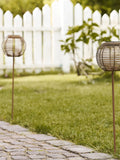 Carlisle Solarleuchte natur, aufladbar mit integriertem Solarpanel Leuchte Living Nordic