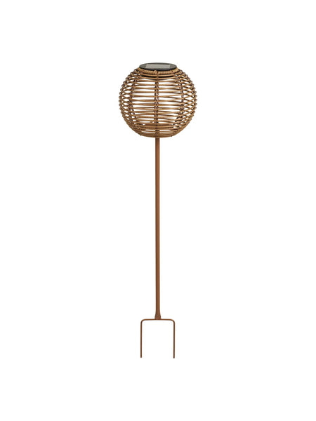 Carlisle Solarleuchte natur, aufladbar mit integriertem Solarpanel Leuchte Living Nordic