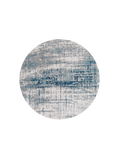 Runder Teppich | Mad Men Bronx Azurite Runder Designteppich | Art.-Nr. 8421 - von Louis de Poortere online kaufen bei LIVINGforme.