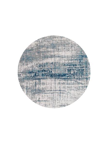 Runder Teppich | Mad Men Bronx Azurite Runder Designteppich | Art.-Nr. 8421 - von Louis de Poortere online kaufen bei LIVINGforme.