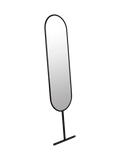 Tess Standspiegel 38 × 165 cm in Schwarz, Ansicht 1