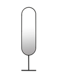 Tess Standspiegel 38 × 165 cm in Schwarz, Ansicht 2
