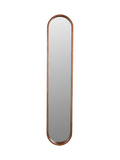 Nyko Wandspiegel Oval Braun 24 × 120 cm, Ansicht 1