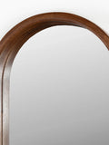 Nyko Wandspiegel Oval Braun 24 × 120 cm, Detail