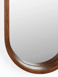 Nyko Wandspiegel Oval Braun 24 × 120 cm, Detail